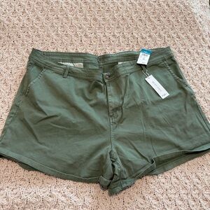 Rue 21 Olive Green Casual Shorts NWT Size 24
